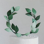 Ivy Wreath Cake Topper